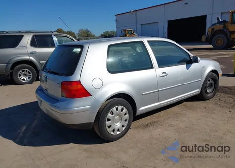 2001 Volkswagen Golf Gl/Gl Tdi from USA, damaged, VIN WVWBP21J71W162584